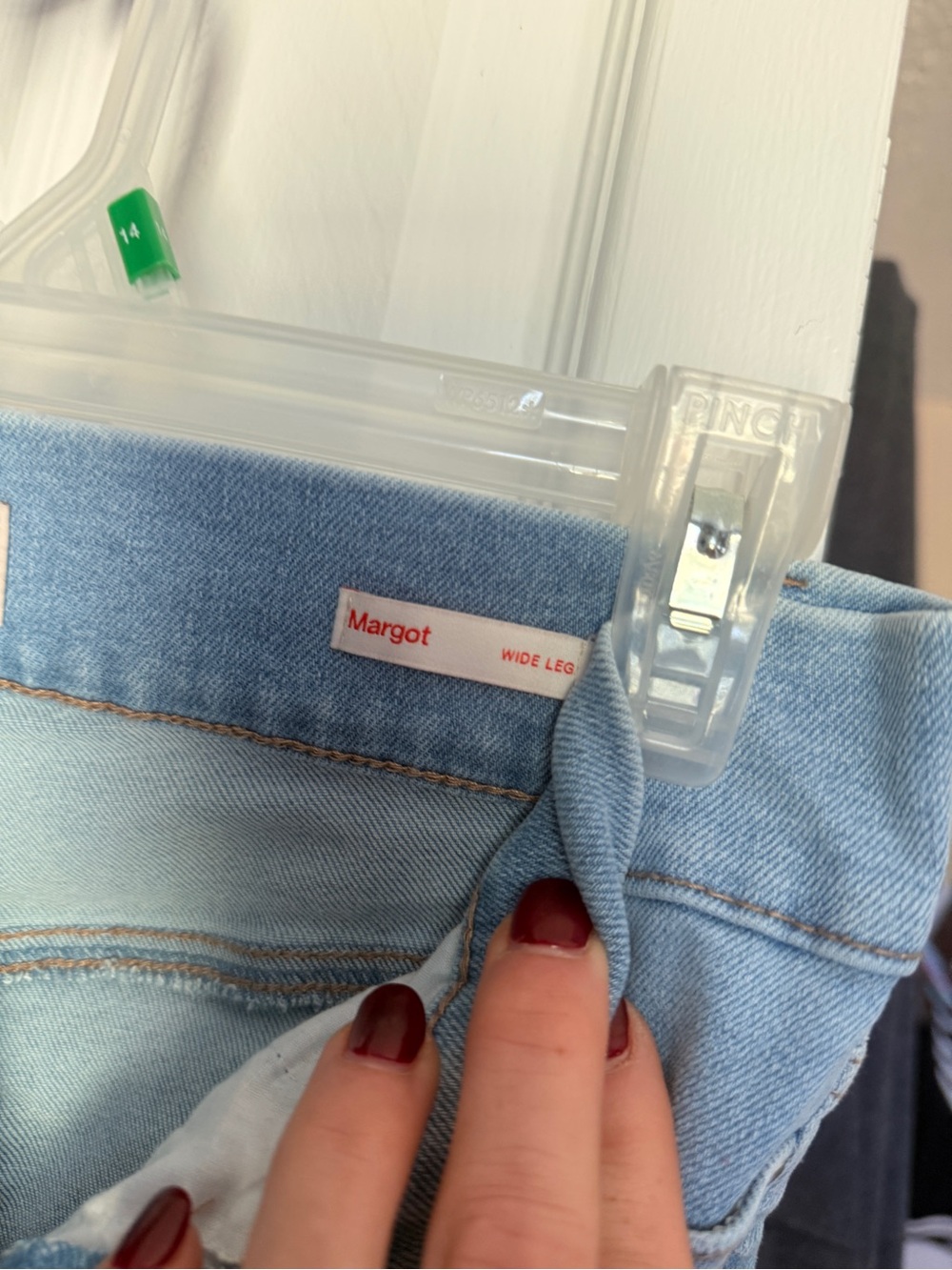 sofia by sofia vergara Light Wash Wide-Leg Jeans - Picture 3 of 3